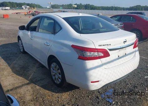 2015 Nissan Sentra Fe+ S/S/Sl/Sr/Sv z USA, uszkodzony, nr VIN 3N1AB7AP3FL639054